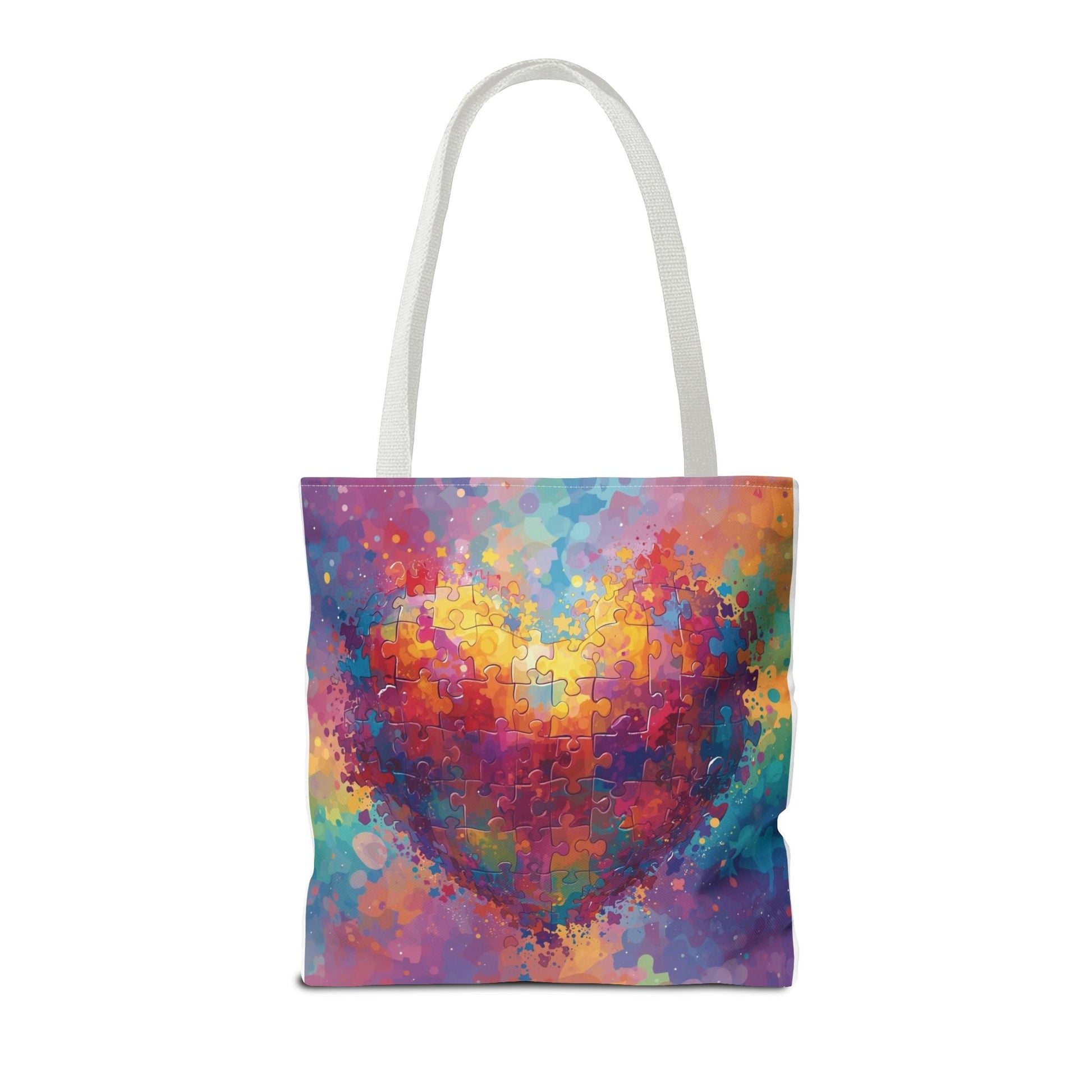 Colorful Watercolor Print Autism Awareness Gift for Women & Teachers - Geo Rocks The 'Tism