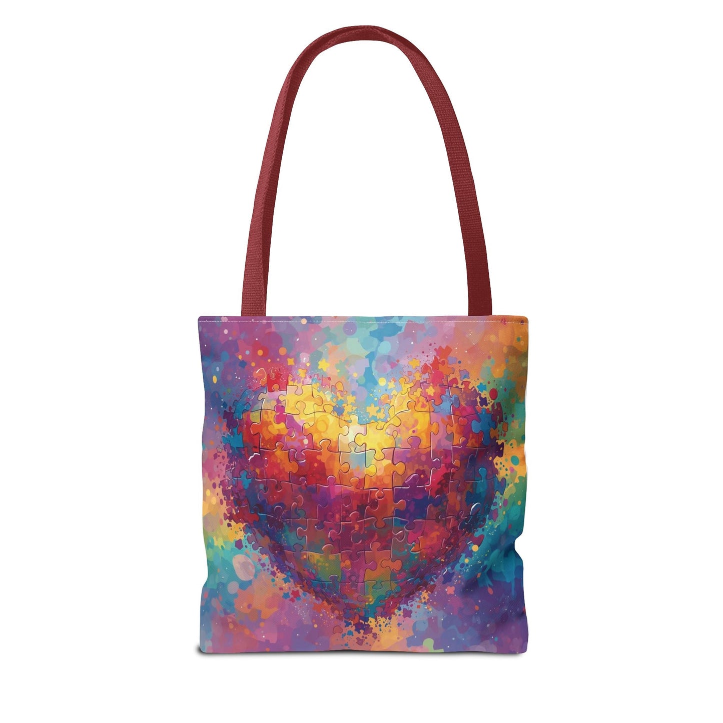 Colorful Watercolor Print Autism Awareness Gift for Women & Teachers - Geo Rocks The 'Tism