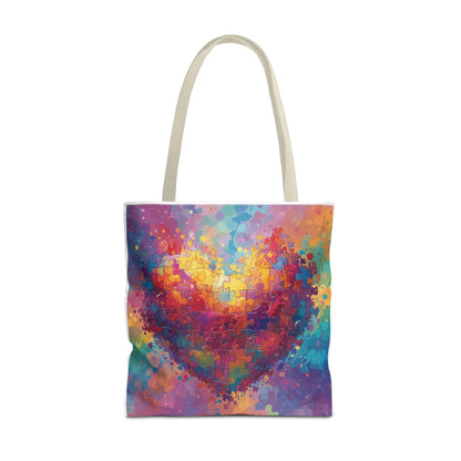 Colorful Watercolor Print Autism Awareness Gift for Women & Teachers - Geo Rocks The 'Tism