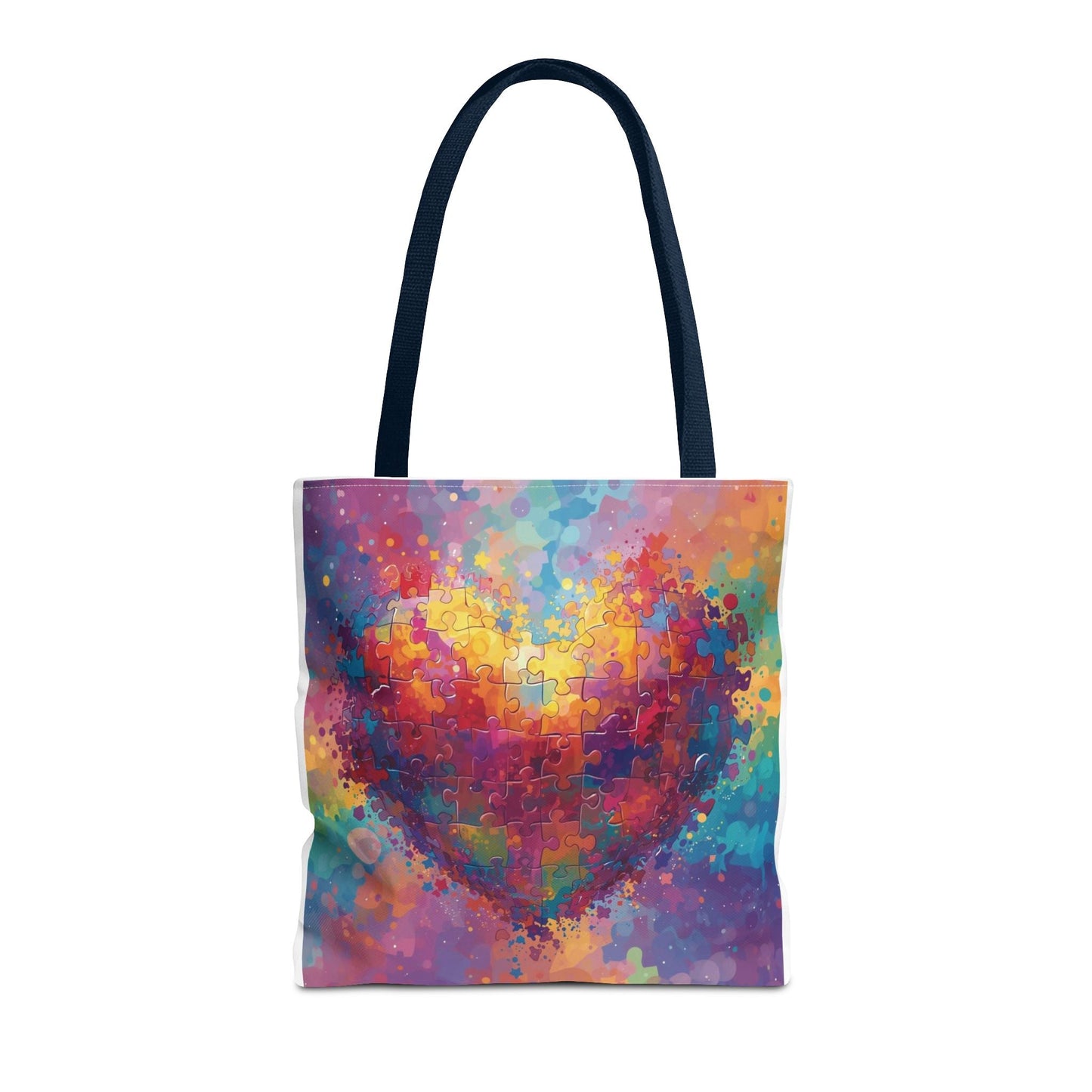 Colorful Watercolor Print Autism Awareness Gift for Women & Teachers - Geo Rocks The 'Tism