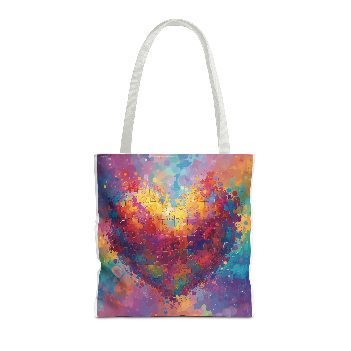 Colorful Watercolor Print Autism Awareness Gift for Women & Teachers - Geo Rocks The 'Tism