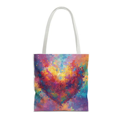 Colorful Watercolor Print Autism Awareness Gift for Women & Teachers - Geo Rocks The 'Tism