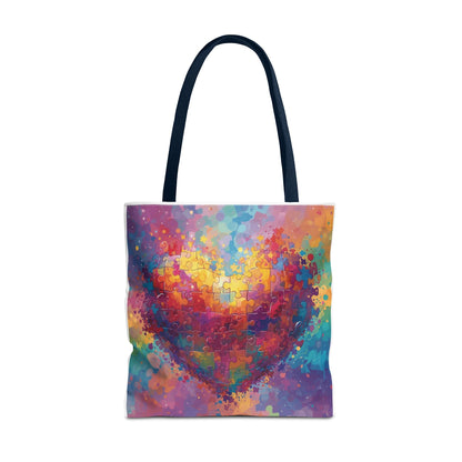 Colorful Watercolor Print Autism Awareness Gift for Women & Teachers - Geo Rocks The 'Tism