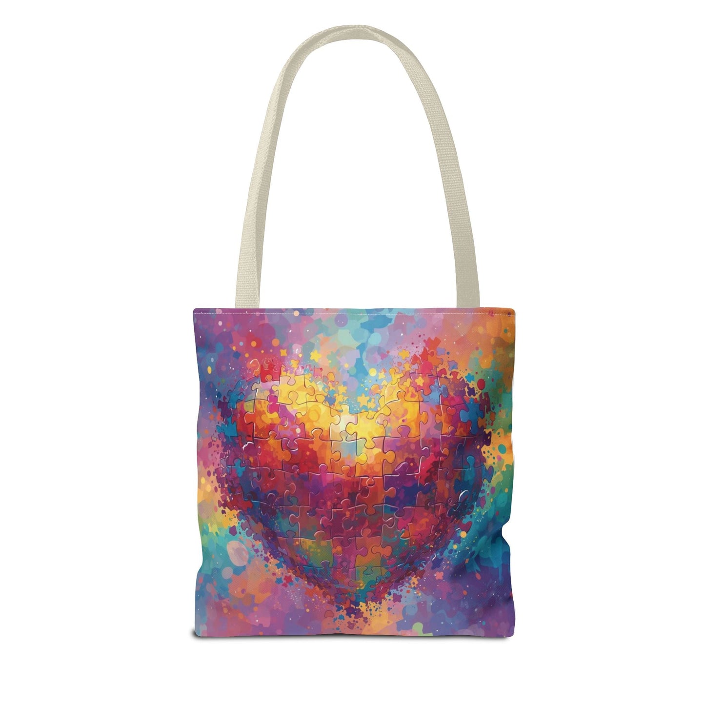 Colorful Watercolor Print Autism Awareness Gift for Women & Teachers - Geo Rocks The 'Tism