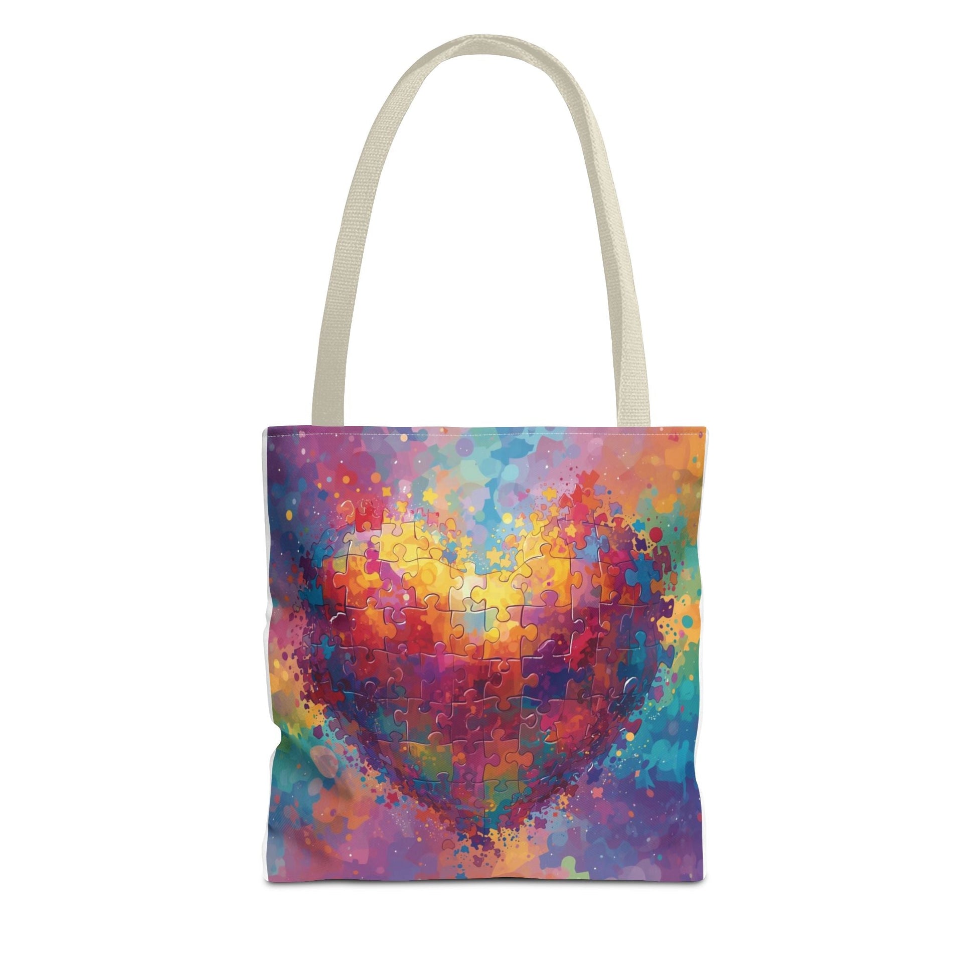 Colorful Watercolor Print Autism Awareness Gift for Women & Teachers - Geo Rocks The 'Tism