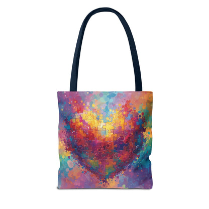 Colorful Watercolor Print Autism Awareness Gift for Women & Teachers - Geo Rocks The 'Tism