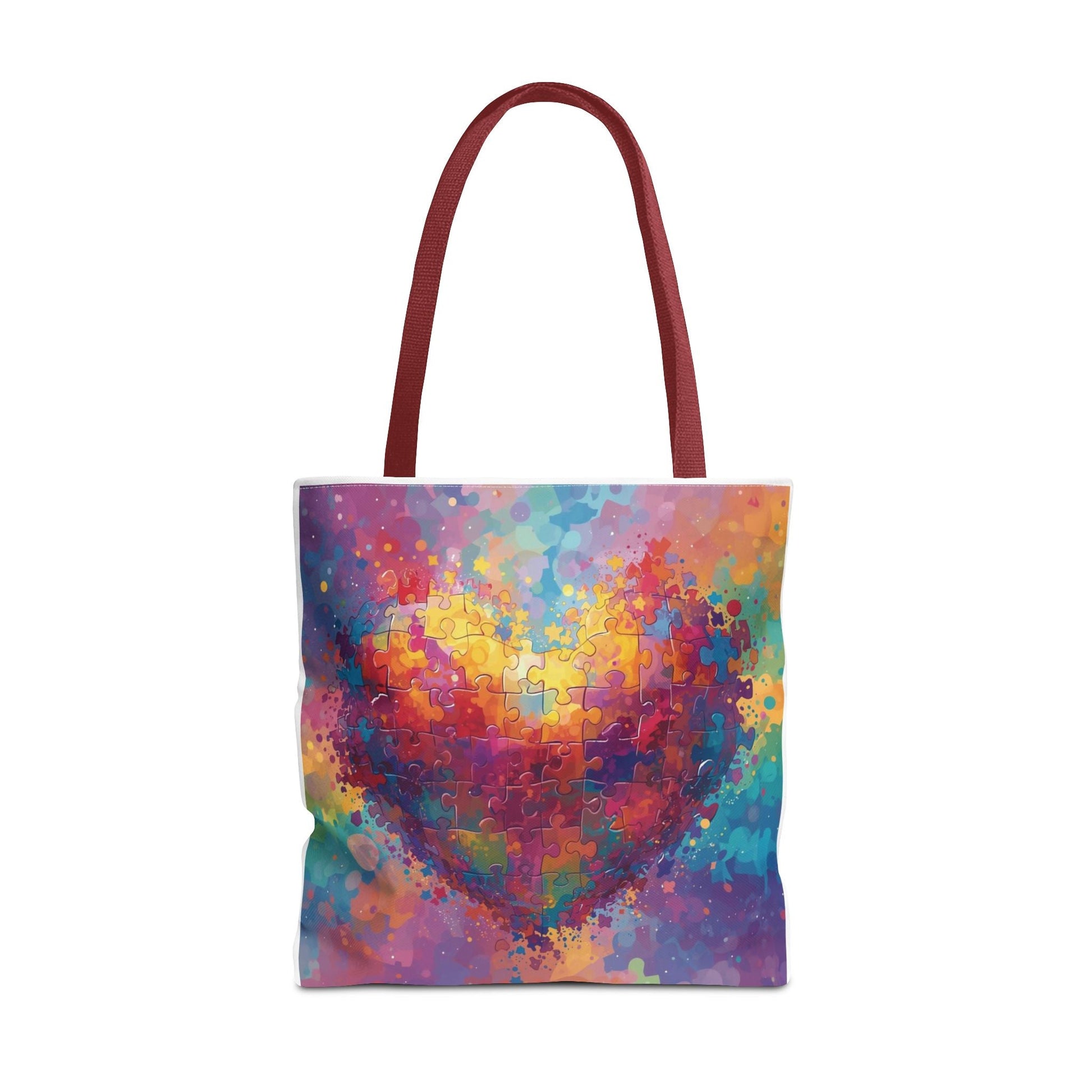 Colorful Watercolor Print Autism Awareness Gift for Women & Teachers - Geo Rocks The 'Tism