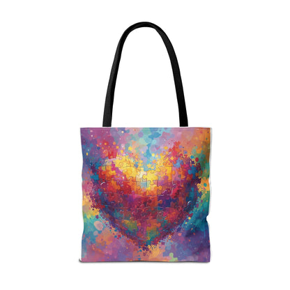 Colorful Watercolor Print Autism Awareness Gift for Women & Teachers - Geo Rocks The 'Tism