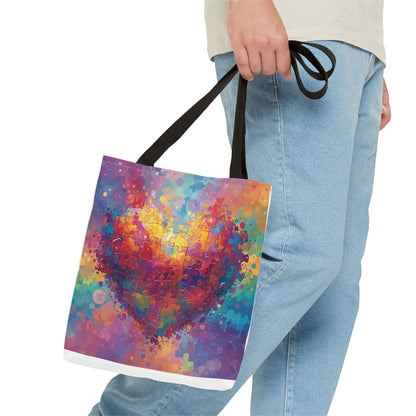 Colorful Watercolor Print Autism Awareness Gift for Women & Teachers - Geo Rocks The 'Tism