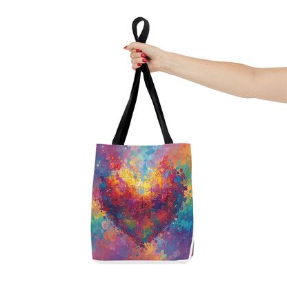 Colorful Watercolor Print Autism Awareness Gift for Women & Teachers - Geo Rocks The 'Tism