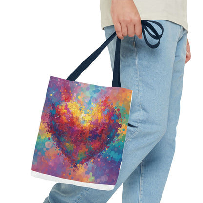 Colorful Watercolor Print Autism Awareness Gift for Women & Teachers - Geo Rocks The 'Tism