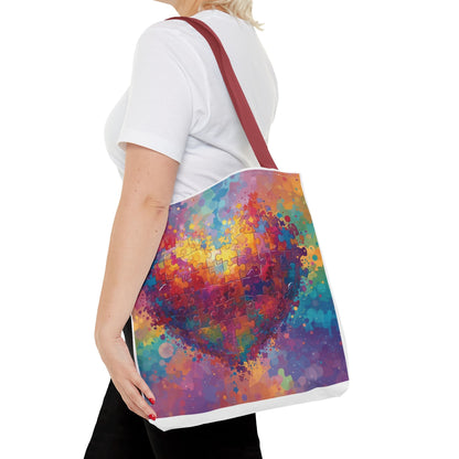 Colorful Watercolor Print Autism Awareness Gift for Women & Teachers - Geo Rocks The 'Tism