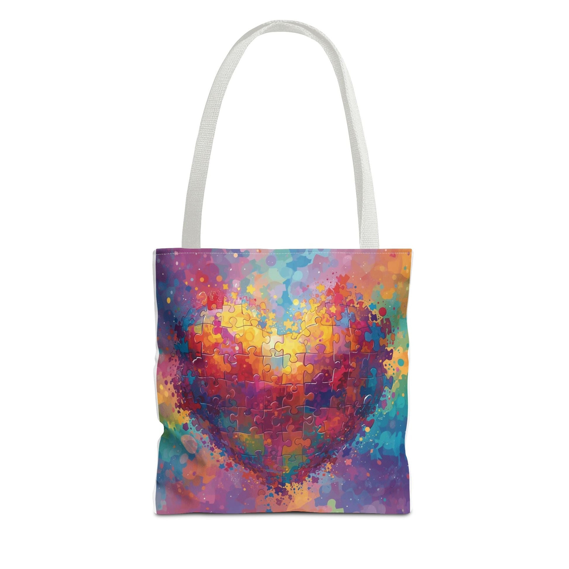 Colorful Watercolor Print Autism Awareness Gift for Women & Teachers - Geo Rocks The 'Tism