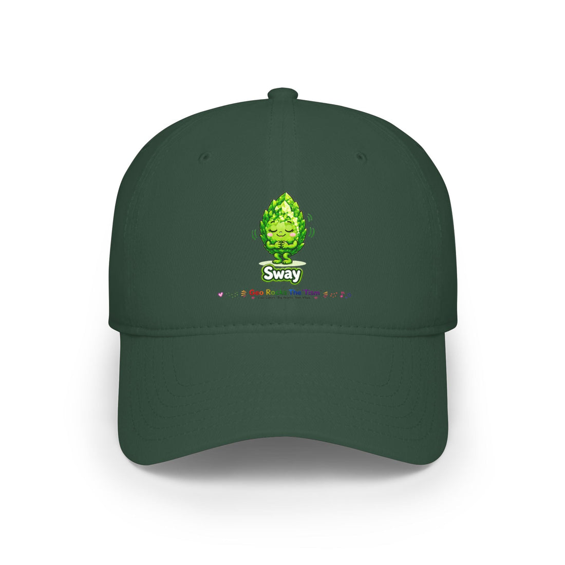 "Covers Eyes Sometimes" Stim Geode Cap - Geo Rocks The 'Tism