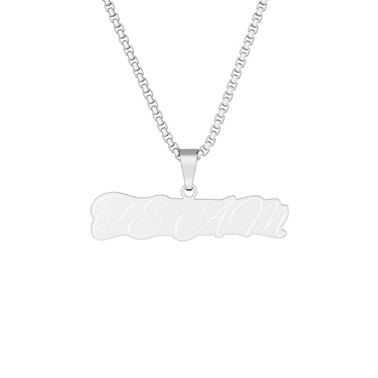 Custom Photo Cutout Pendant Necklace — Personalized Photo Silhouette Jewelry - Geo Rocks The 'Tism