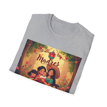 Día de las Madres Floral Family T-Shirt - "Madres Familia" Tribute Tee | Sizes S–3XL - Geo Rocks The 'Tism