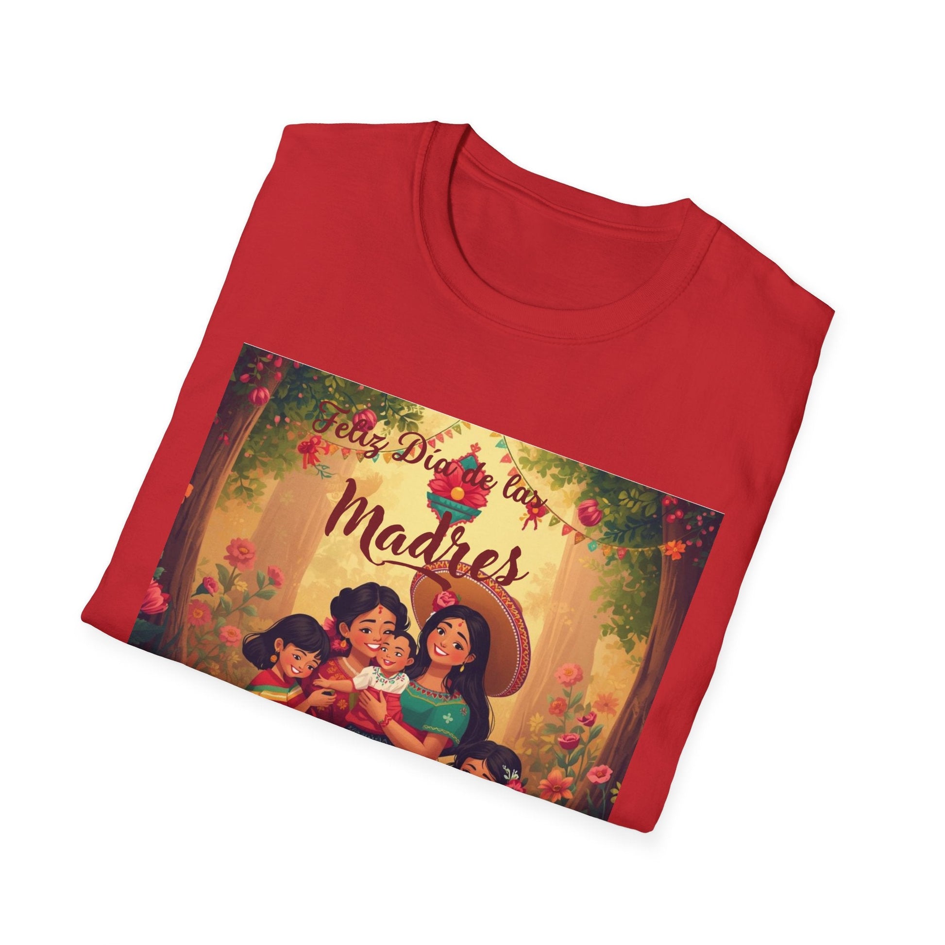 Día de las Madres Floral Family T-Shirt - "Madres Familia" Tribute Tee | Sizes S–3XL - Geo Rocks The 'Tism