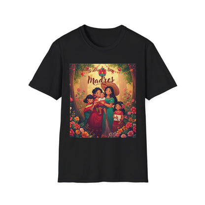 Día de las Madres Floral Family T-Shirt - "Madres Familia" Tribute Tee | Sizes S–3XL - Geo Rocks The 'Tism