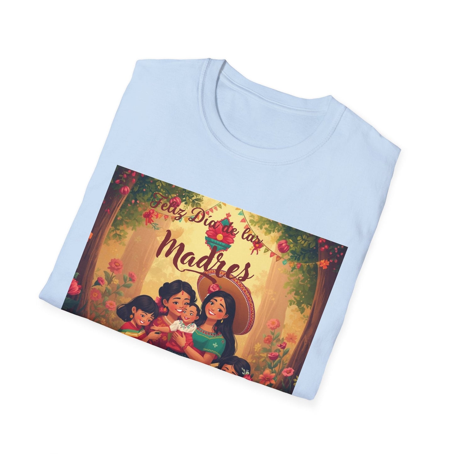 Día de las Madres Floral Family T-Shirt - "Madres Familia" Tribute Tee | Sizes S–3XL - Geo Rocks The 'Tism