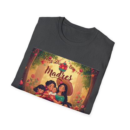 Día de las Madres Floral Family T-Shirt - "Madres Familia" Tribute Tee | Sizes S–3XL - Geo Rocks The 'Tism