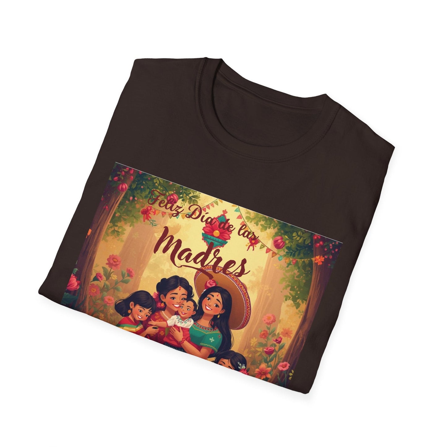 Día de las Madres Floral Family T-Shirt - "Madres Familia" Tribute Tee | Sizes S–3XL - Geo Rocks The 'Tism