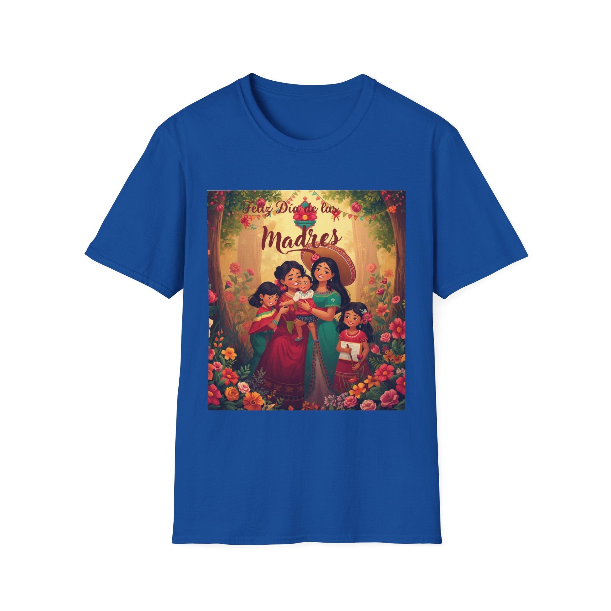 Día de las Madres Floral Family T-Shirt - "Madres Familia" Tribute Tee | Sizes S–3XL - Geo Rocks The 'Tism