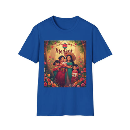 Día de las Madres Floral Family T-Shirt - "Madres Familia" Tribute Tee | Sizes S–3XL - Geo Rocks The 'Tism