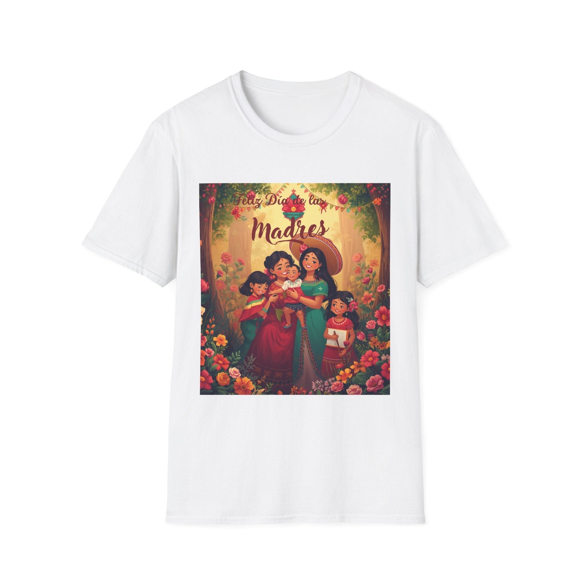 Día de las Madres Floral Family T-Shirt - "Madres Familia" Tribute Tee | Sizes S–3XL - Geo Rocks The 'Tism