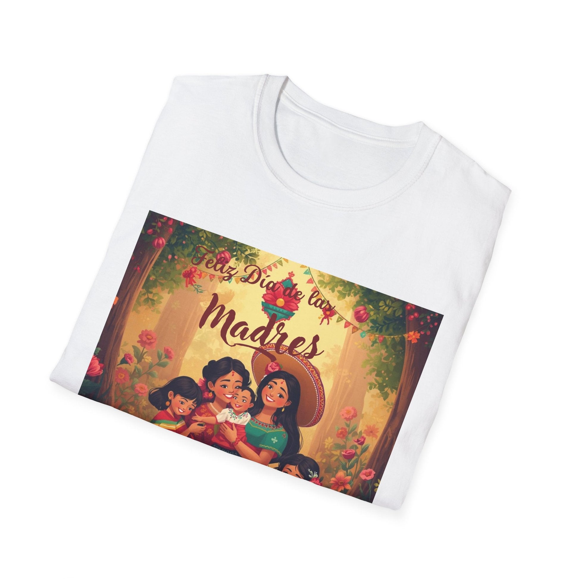 Día de las Madres Floral Family T-Shirt - "Madres Familia" Tribute Tee | Sizes S–3XL - Geo Rocks The 'Tism