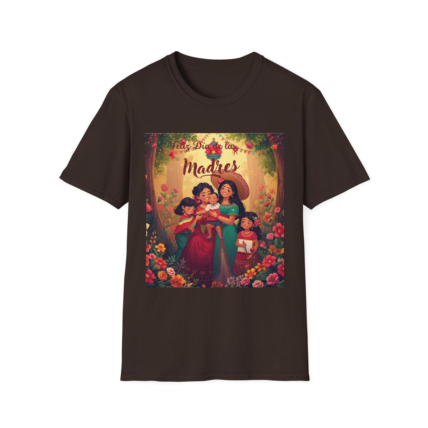 Día de las Madres Floral Family T-Shirt - "Madres Familia" Tribute Tee | Sizes S–3XL - Geo Rocks The 'Tism