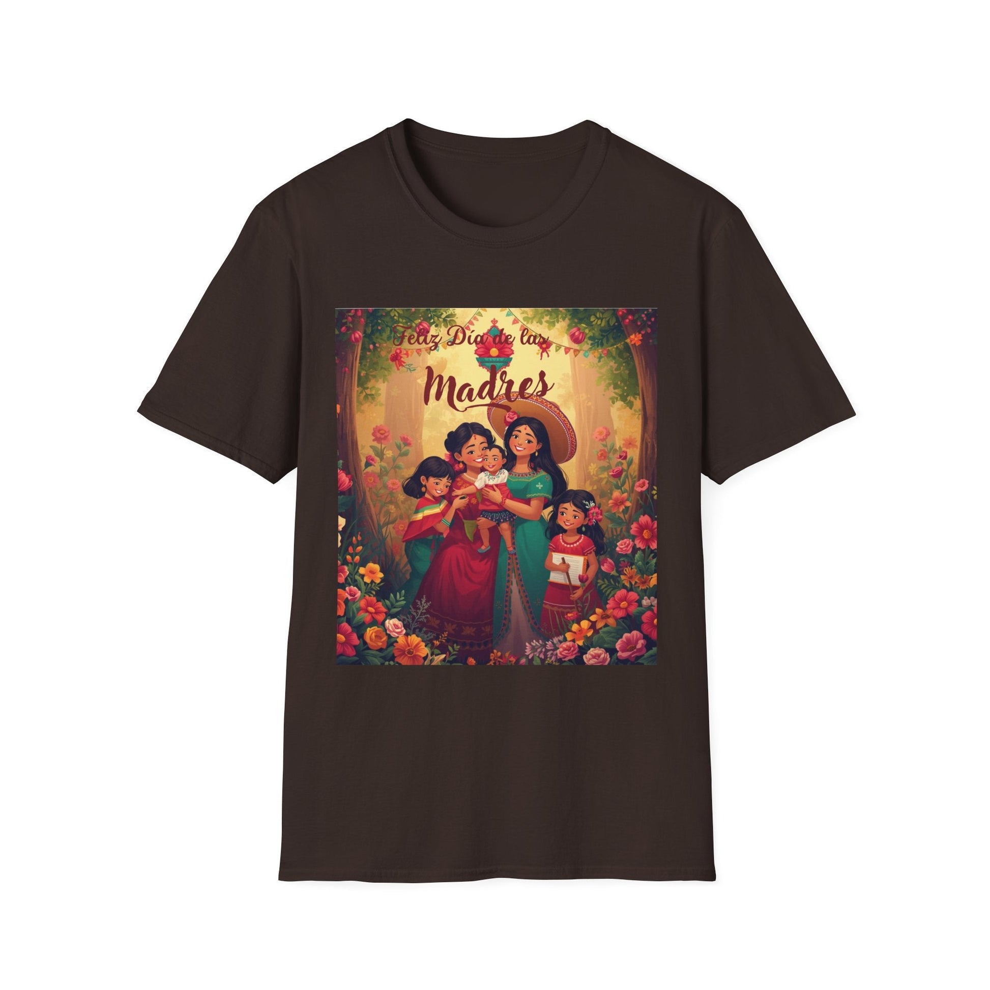 Día de las Madres Floral Family T-Shirt - "Madres Familia" Tribute Tee | Sizes S–3XL - Geo Rocks The 'Tism