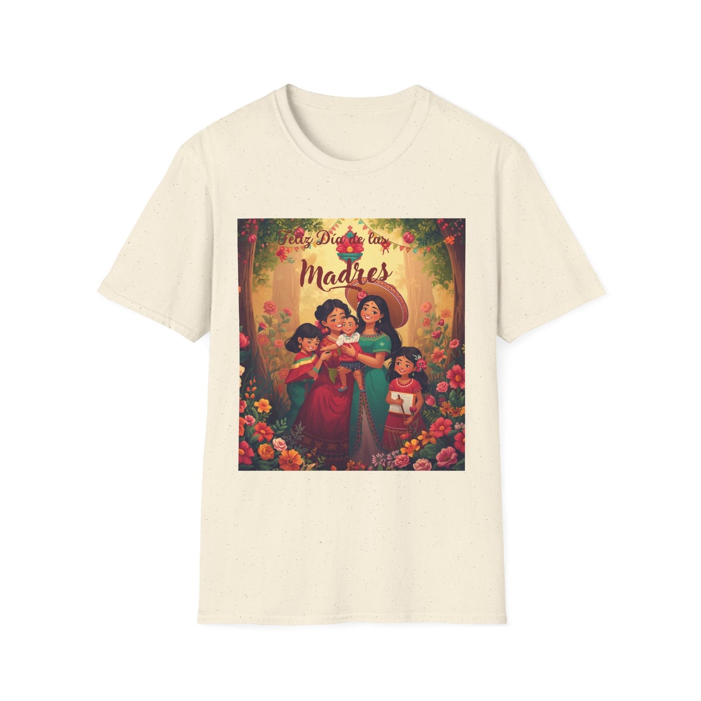 Día de las Madres Floral Family T-Shirt - "Madres Familia" Tribute Tee | Sizes S–3XL - Geo Rocks The 'Tism