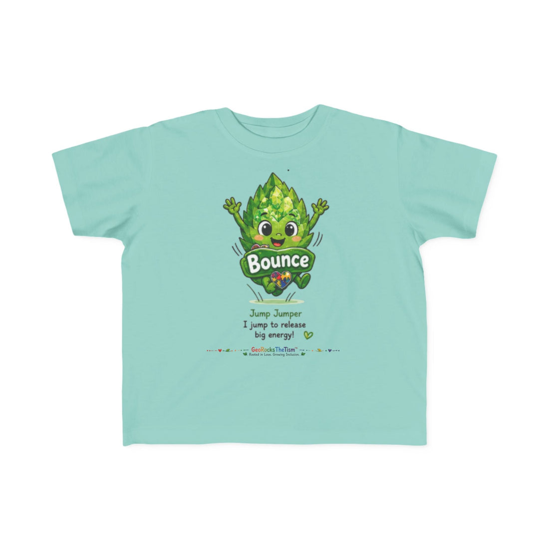 Educational Stimming Geode -Autism Self Sensory Regulation Toddler Tee - Geo Rocks The 'Tism