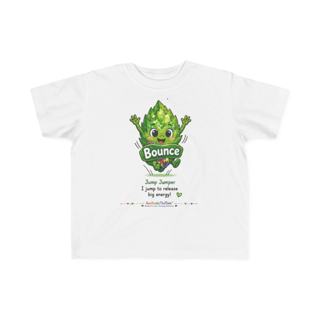 Educational Stimming Geode -Autism Self Sensory Regulation Toddler Tee - Geo Rocks The 'Tism