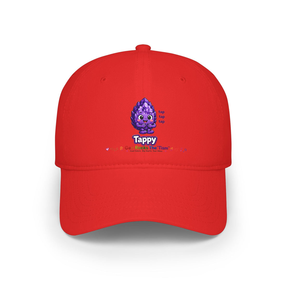 "Geo Flaps with Sticks" Stim Geode Cap - Geo Rocks The 'Tism