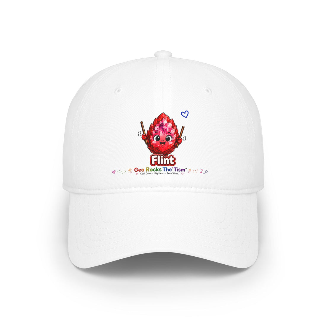"Geo Rocks the 'Tism" Stimming Geode Cap - Geo Rocks The 'Tism