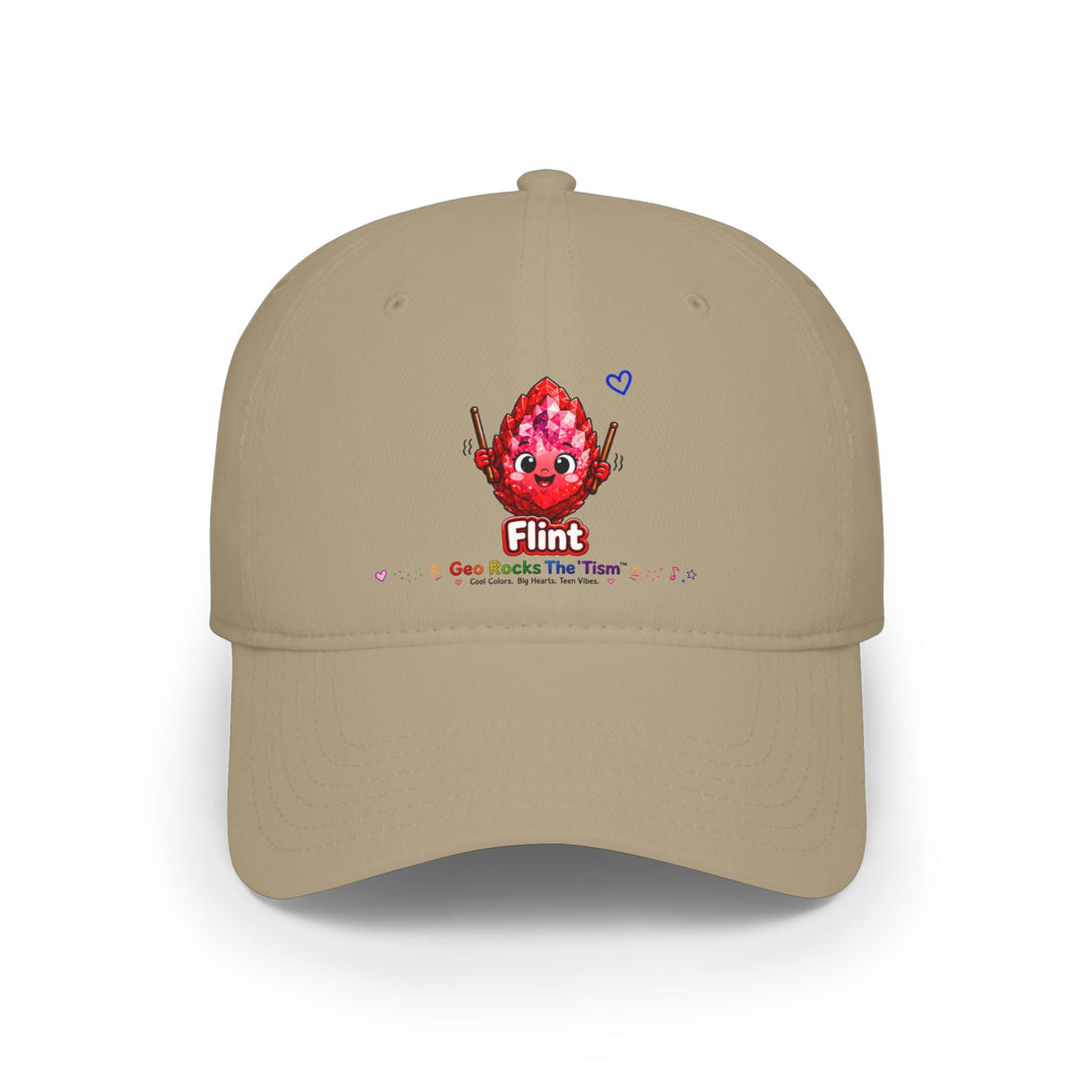 "Geo Rocks the 'Tism" Stimming Geode Cap - Geo Rocks The 'Tism