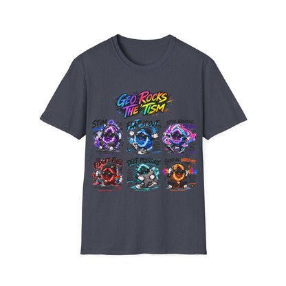 Geo Rocks The 'Tism Teen Geode Educational Tee - Geo Rocks The 'Tism