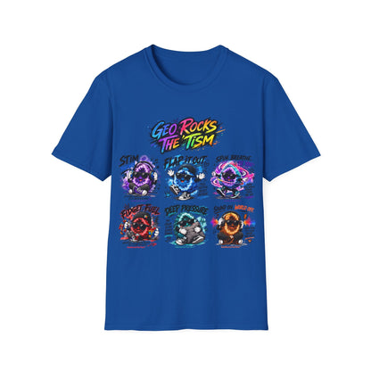 Geo Rocks The 'Tism Teen Geode Educational Tee - Geo Rocks The 'Tism