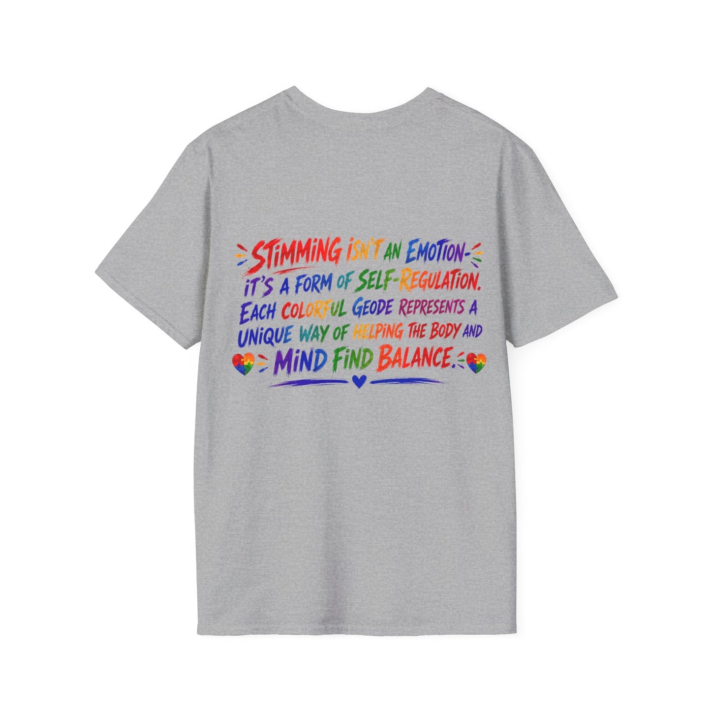 Geo Rocks The 'Tism Teen Geode Educational Tee - Geo Rocks The 'Tism