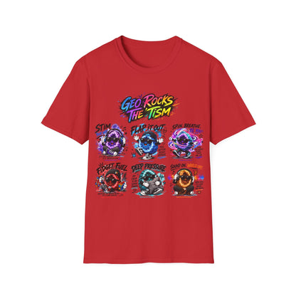 Geo Rocks The 'Tism Teen Geode Educational Tee - Geo Rocks The 'Tism