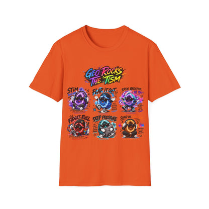 Geo Rocks The 'Tism Teen Geode Educational Tee - Geo Rocks The 'Tism