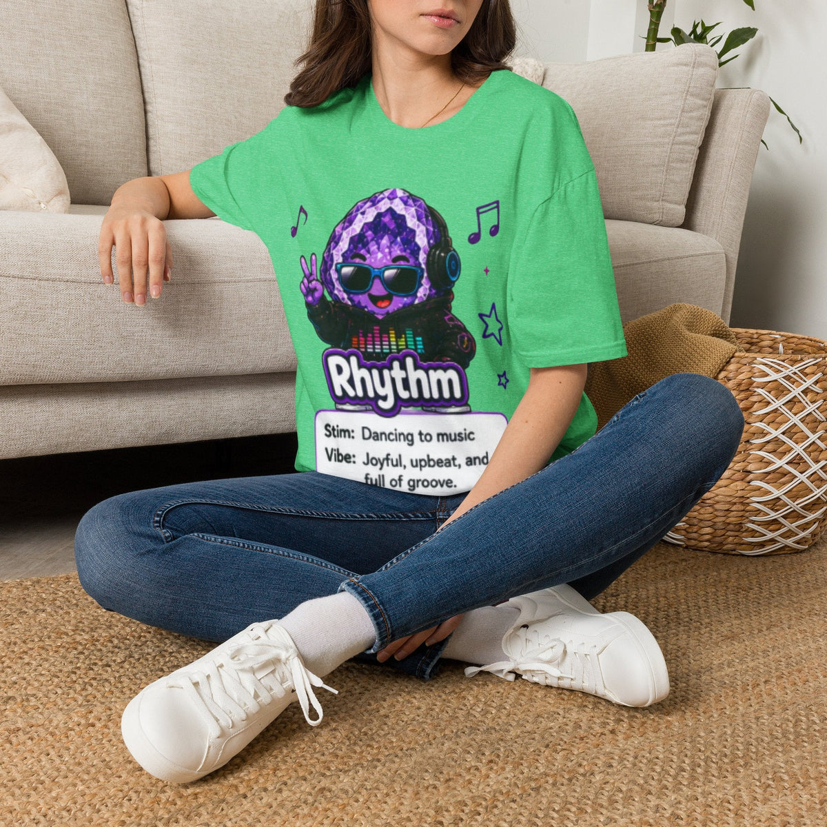Geo Rocks the 'Tism Teen Geode Educational Tee - Geo Rocks The 'Tism