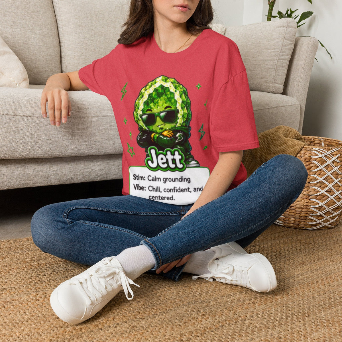 Geo Rocks the 'Tism Teen Stimming Geode "Calming Sensory Hug" Tee - Geo Rocks The 'Tism
