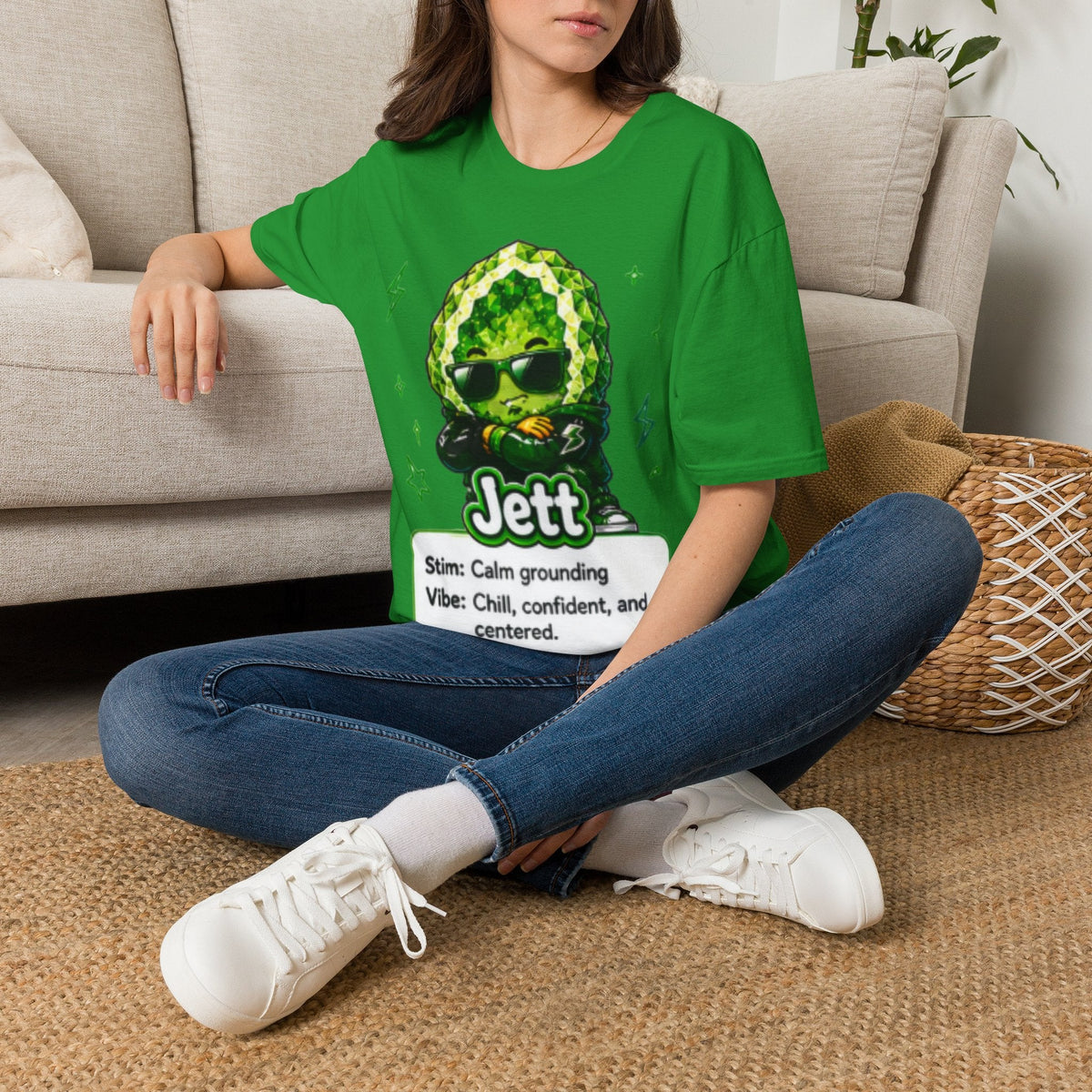 Geo Rocks the 'Tism Teen Stimming Geode "Calming Sensory Hug" Tee - Geo Rocks The 'Tism