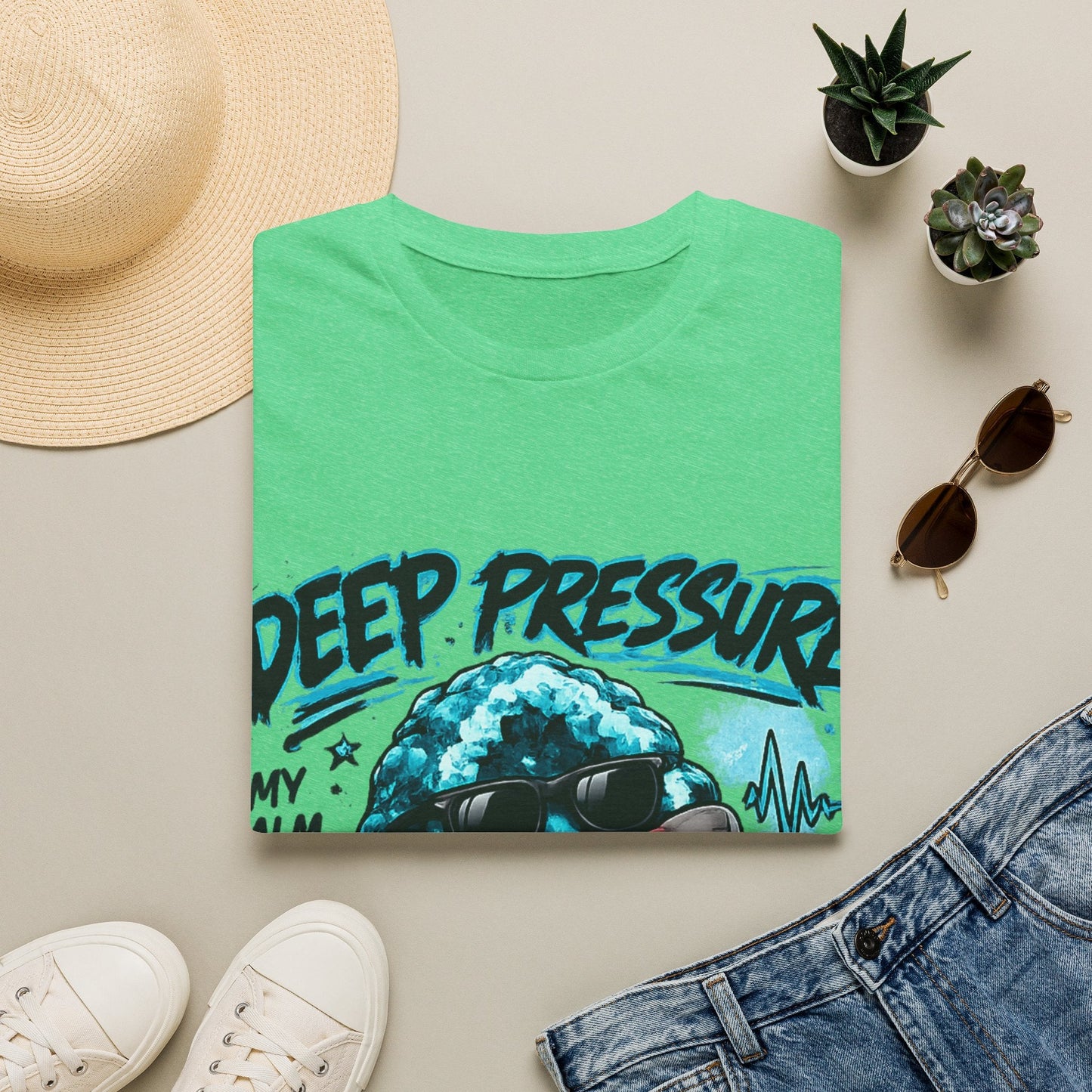 Geo Rocks the 'Tism Teen Stimming Geode "Calming Sensory Hug" Tee - Geo Rocks The 'Tism
