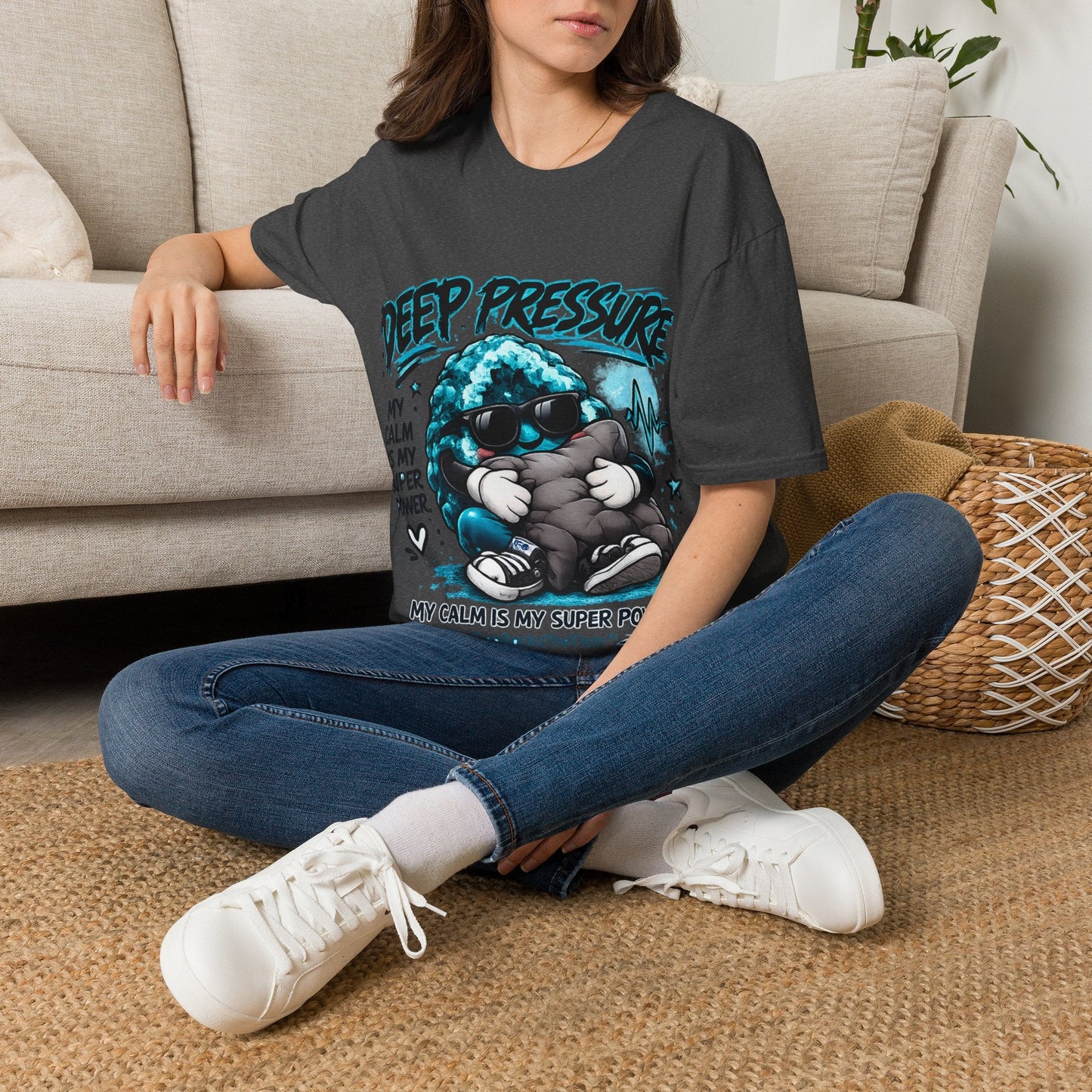 Geo Rocks the 'Tism Teen Stimming Geode "Calming Sensory Hug" Tee - Geo Rocks The 'Tism