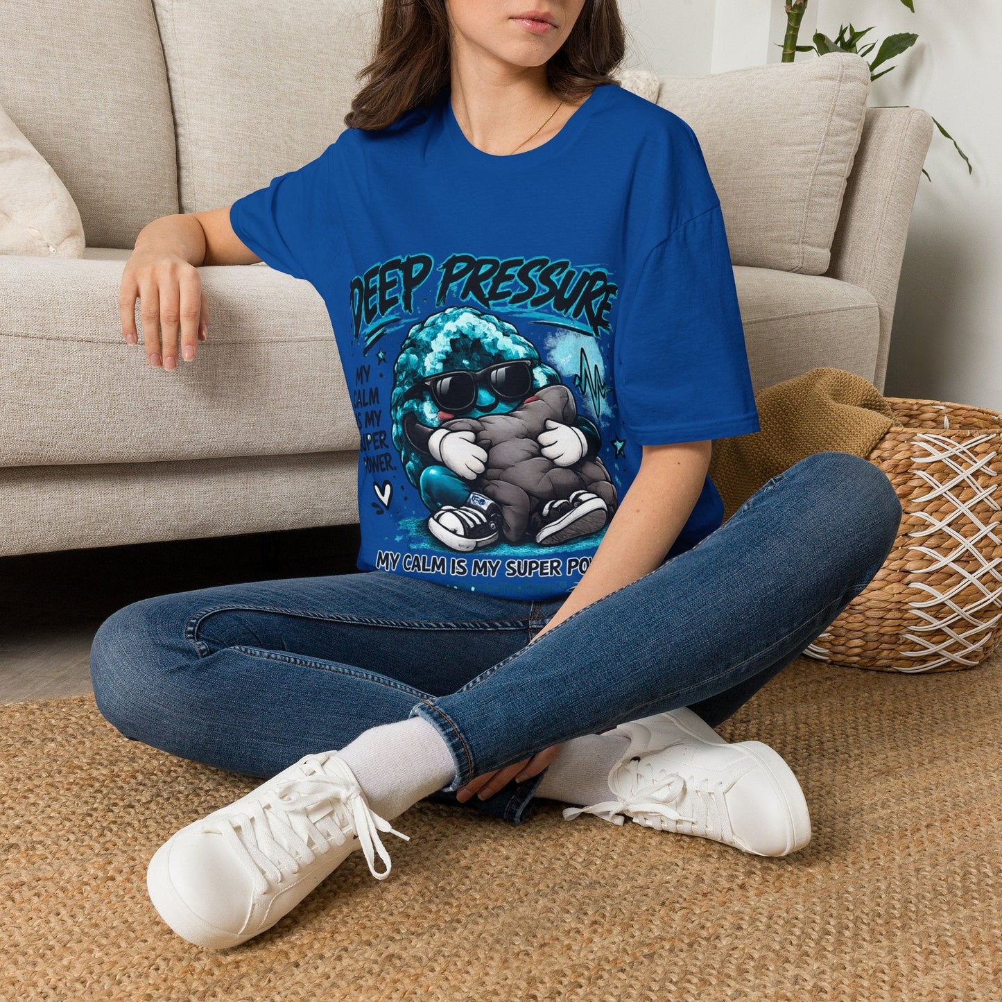 Geo Rocks the 'Tism Teen Stimming Geode "Calming Sensory Hug" Tee - Geo Rocks The 'Tism