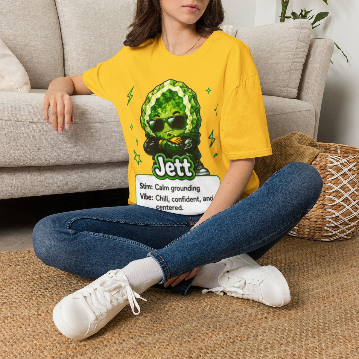Geo Rocks the 'Tism Teen Stimming Geode "Calming Sensory Hug" Tee - Geo Rocks The 'Tism