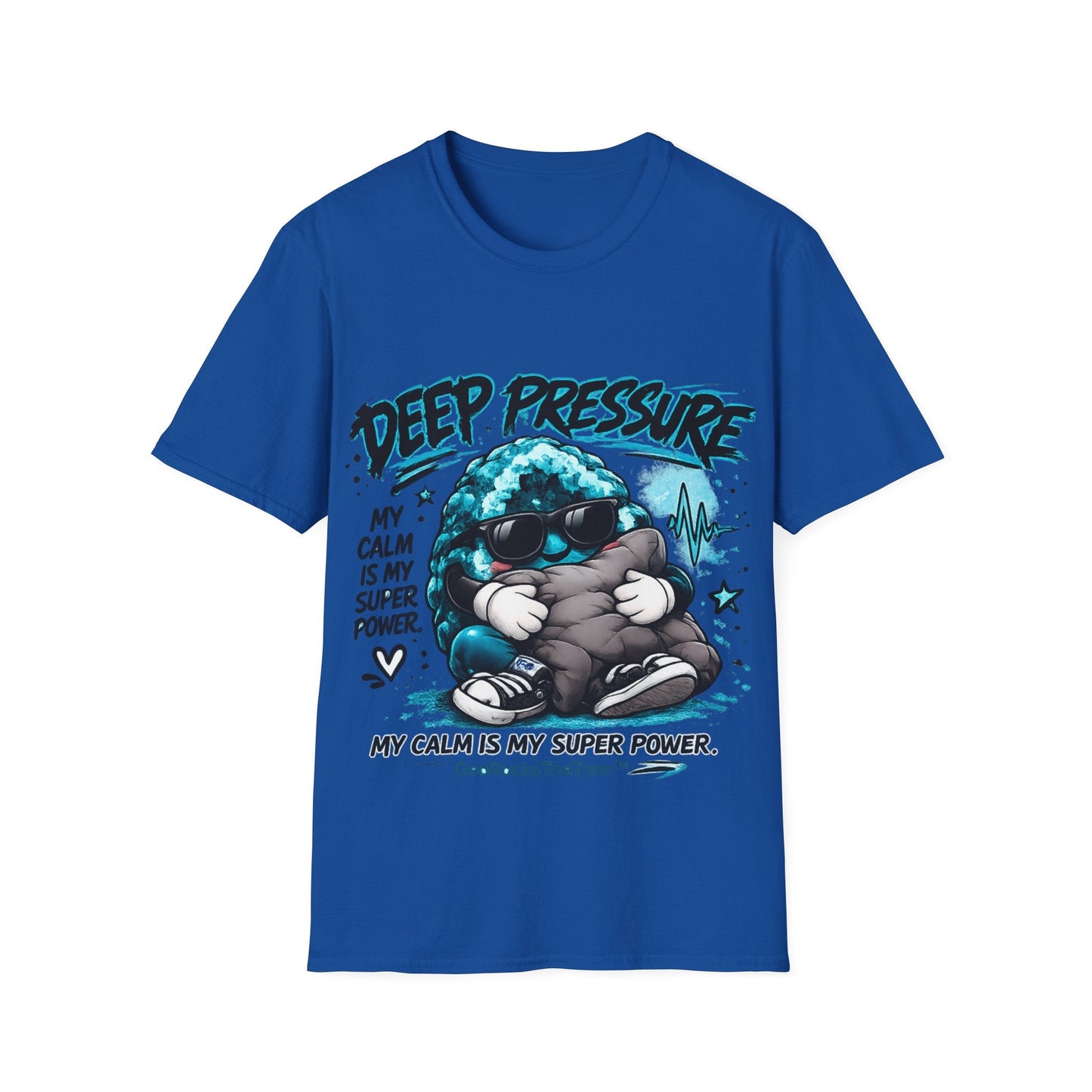 Geo Rocks the 'Tism Teen Stimming Geode "Calming Sensory Hug" Tee - Geo Rocks The 'Tism